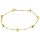 Pulseira Infantil Bolinha De Ouro
