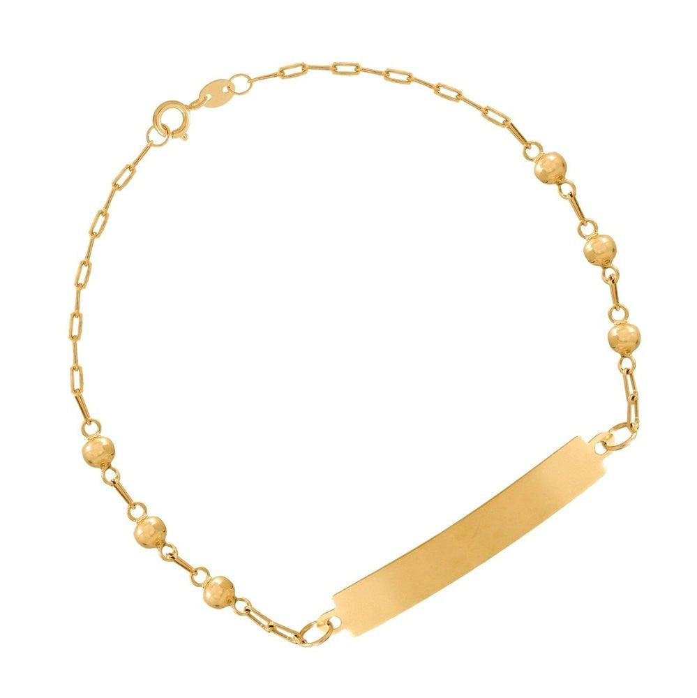 Pulseira Infantil Plaquinha