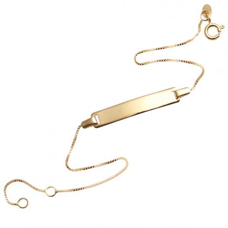 Pulseira Infantil Plaquinha