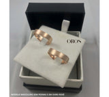 Aliança de Casamento Bodas em ouro18k com curva - PAR - OROS