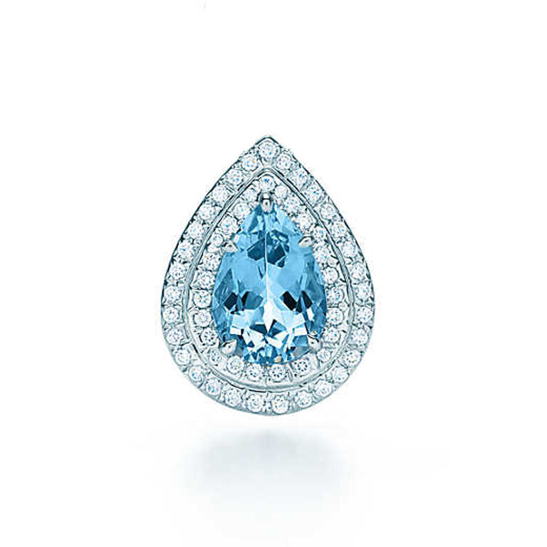 Pingente Água Marinha