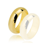 Aliança Tradicional abaulada  ouro18k - MASCULINA - OROS