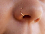 Piercing argola de ouro18k