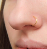 Piercing argola de ouro18k