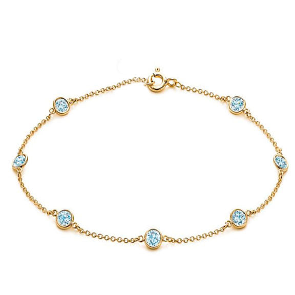 Pulseira Feminina Ponto De Luz