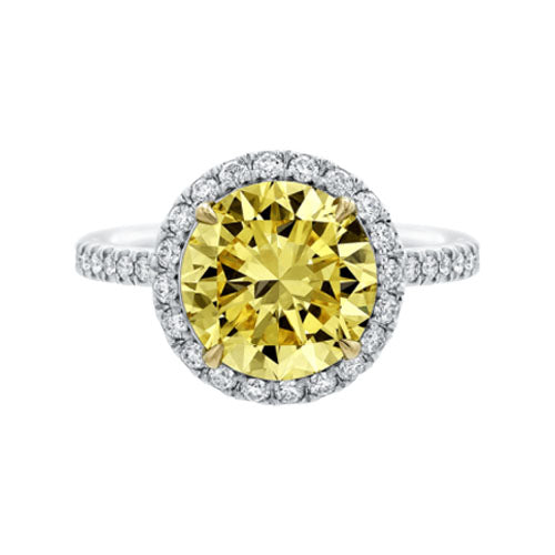 Anel De Noivado Sol Da Manhã