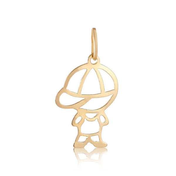 Pingente Menino de Ouro 18k